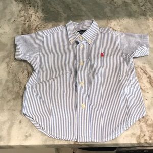 18 month boys short sleeve collared shirt